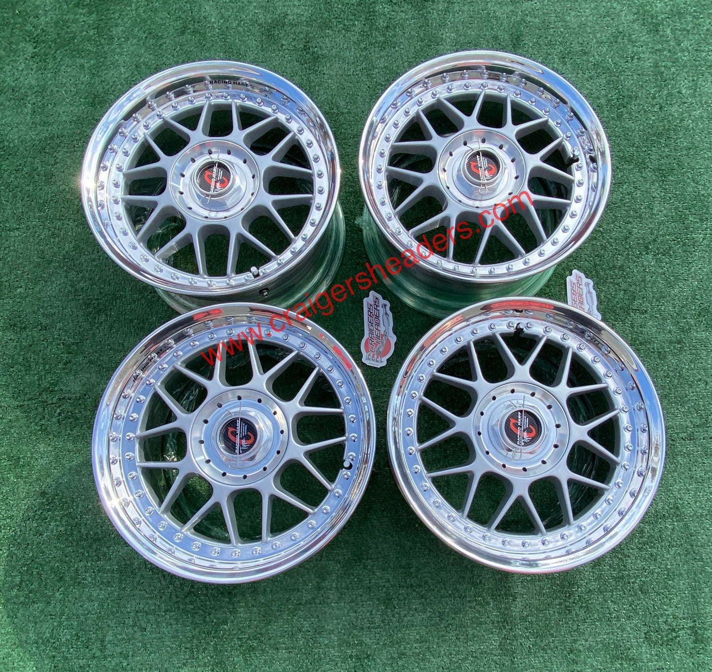 Racing Hart Type C’s - 4x114 & 5x114 - 16 x 8" +38 Offset