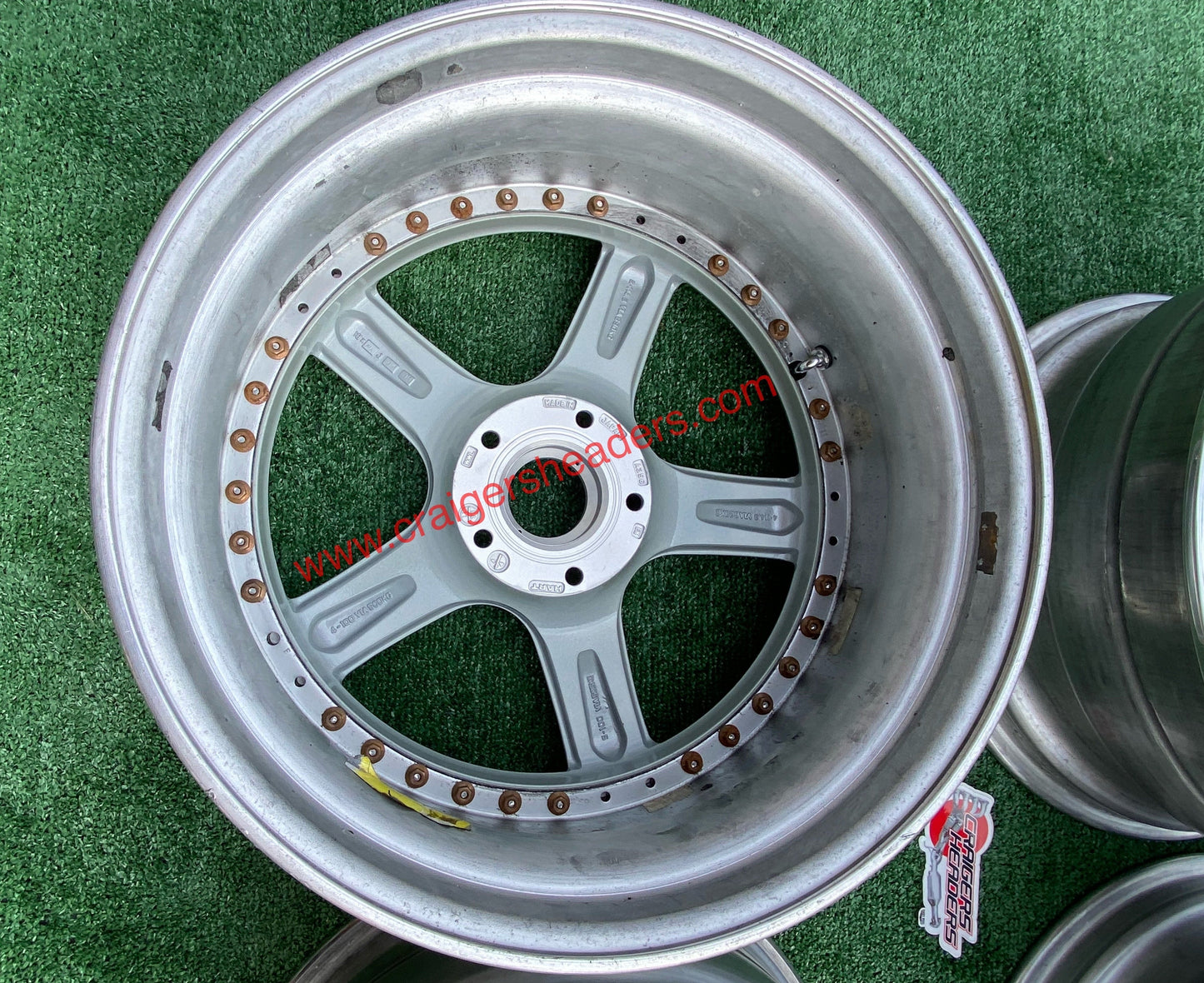 Racing Hart Type C5’s - 5x114 - 18 x 8.5” +44 Offset ~ Square Setup