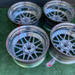 Racing Hart Type C2’s - 4x114, 5x114 - 18 x 9", +40 Offset -Square Setup