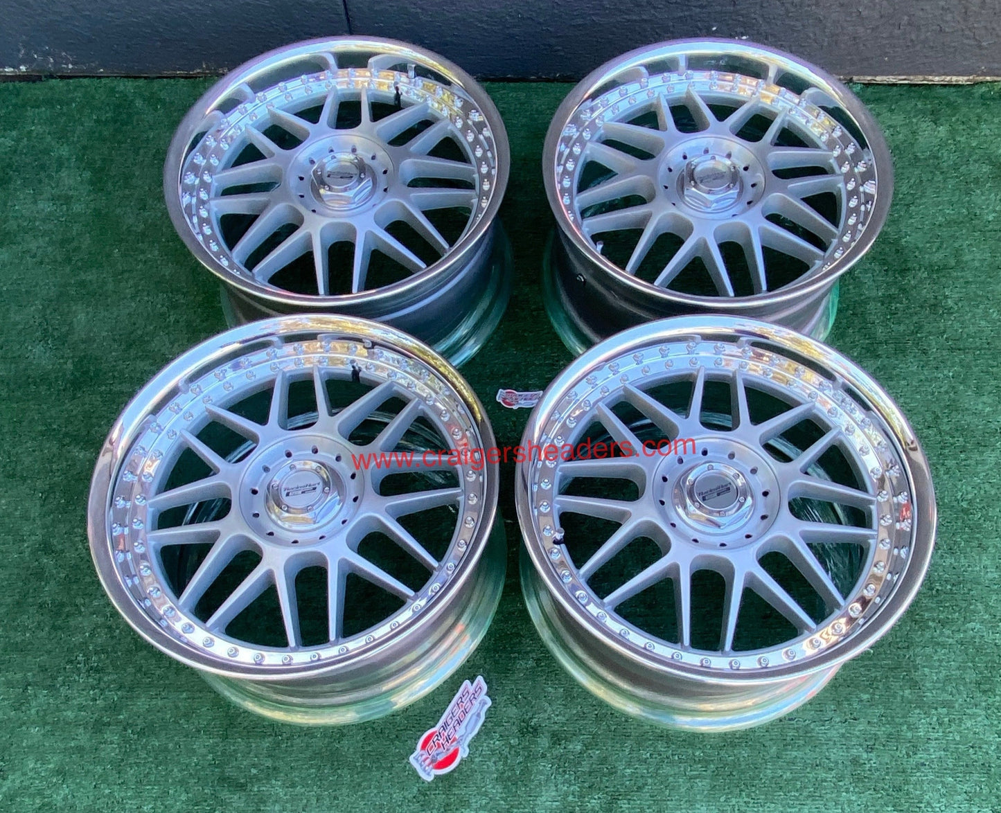 Racing Hart Type C2’s - 4x114, 5x114 - 18 x 9", +40 Offset -Square Setup
