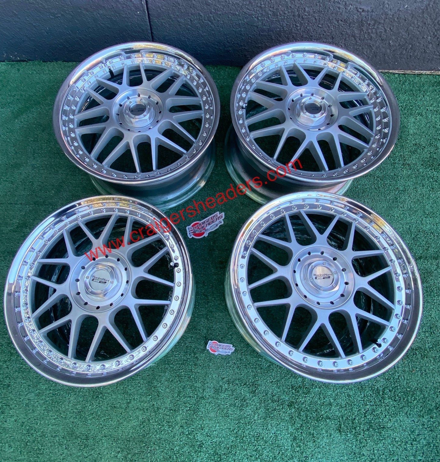 Racing Hart Type C2’s - 5x114 - 17x8" and 18x9x5” ~ NSX Setup