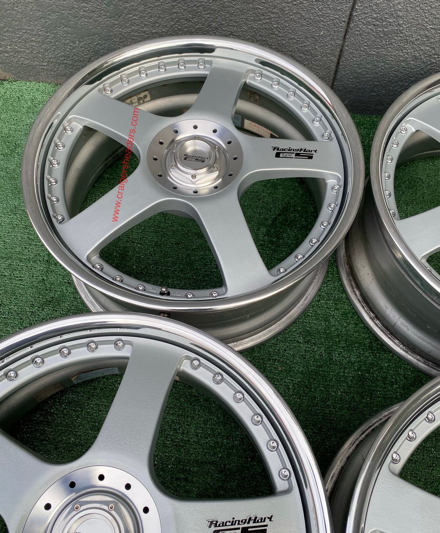 Racing Hart Type C5’s - 5x114 & 4x114 - 19 x 8.5” +45 Offset