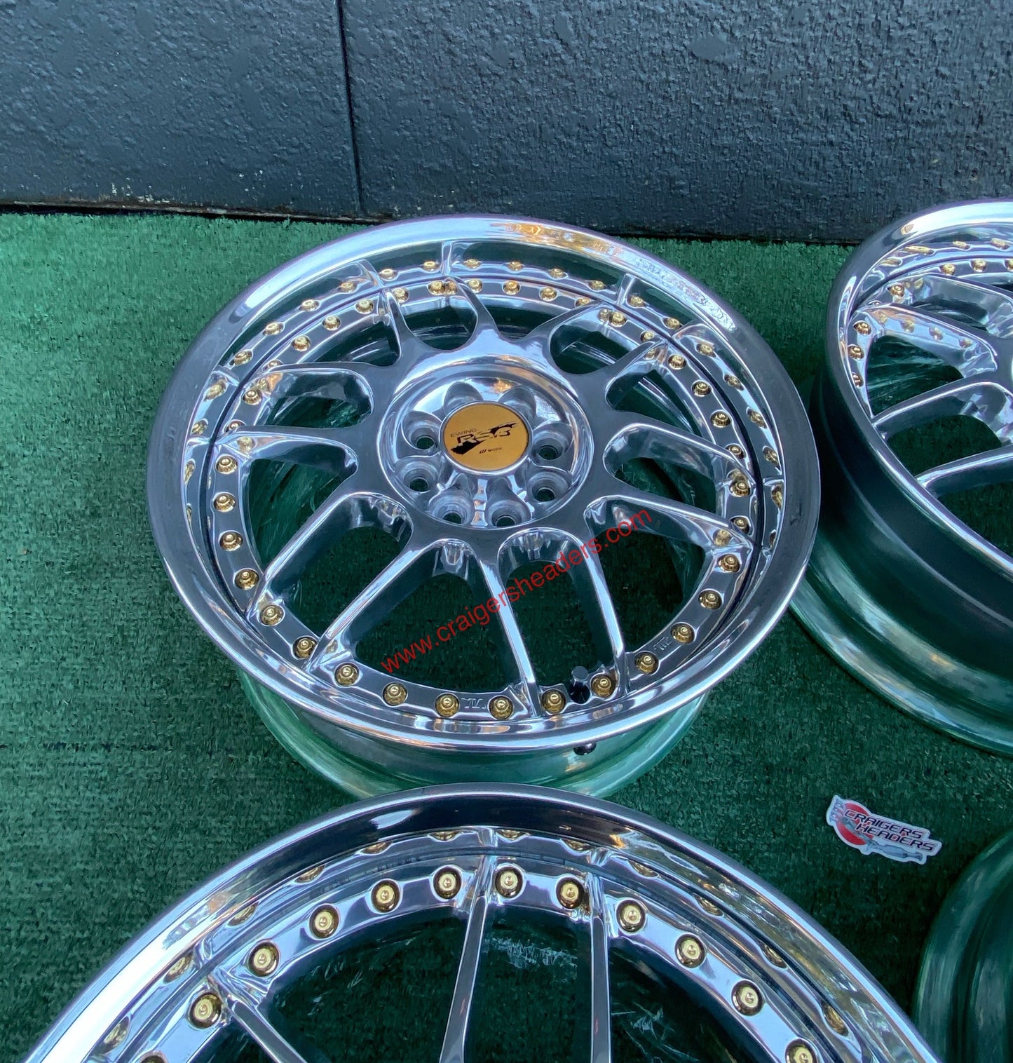 Work RS Beta Wheelset - 16 x 7” 4x100