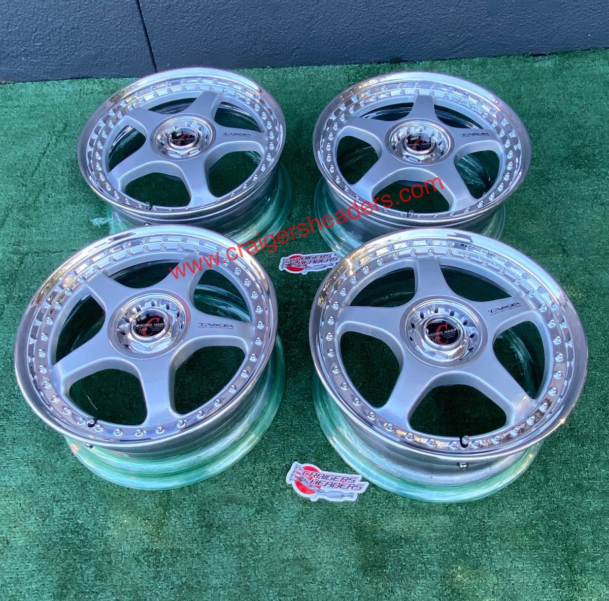 Racing Hart Tracer Type C’s - 5x100 & 4x100 - 17x7.5" +40 Offset
