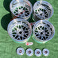 Racing Hart Type C’s - 4x114 & 5x114 - 16 x 8" +38 Offset