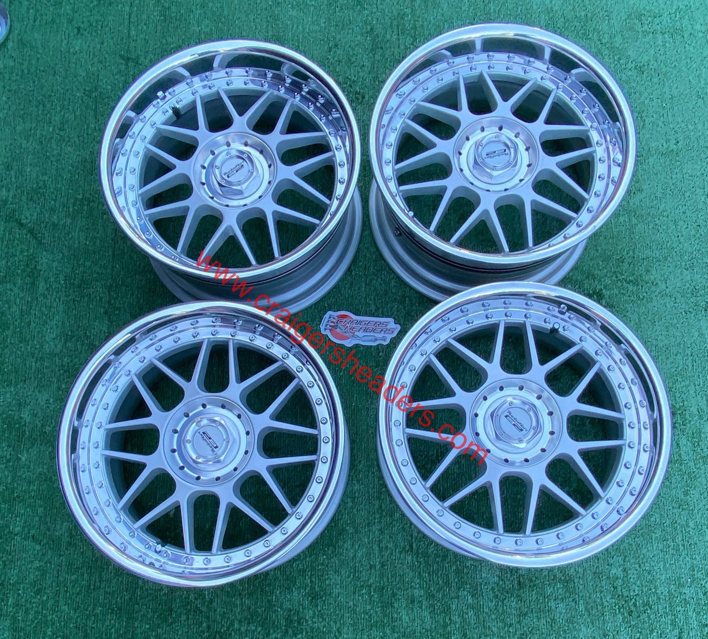 Racing Hart Type C2’s - 4x100 & 4x114 - 17X8.5" +22 Offset