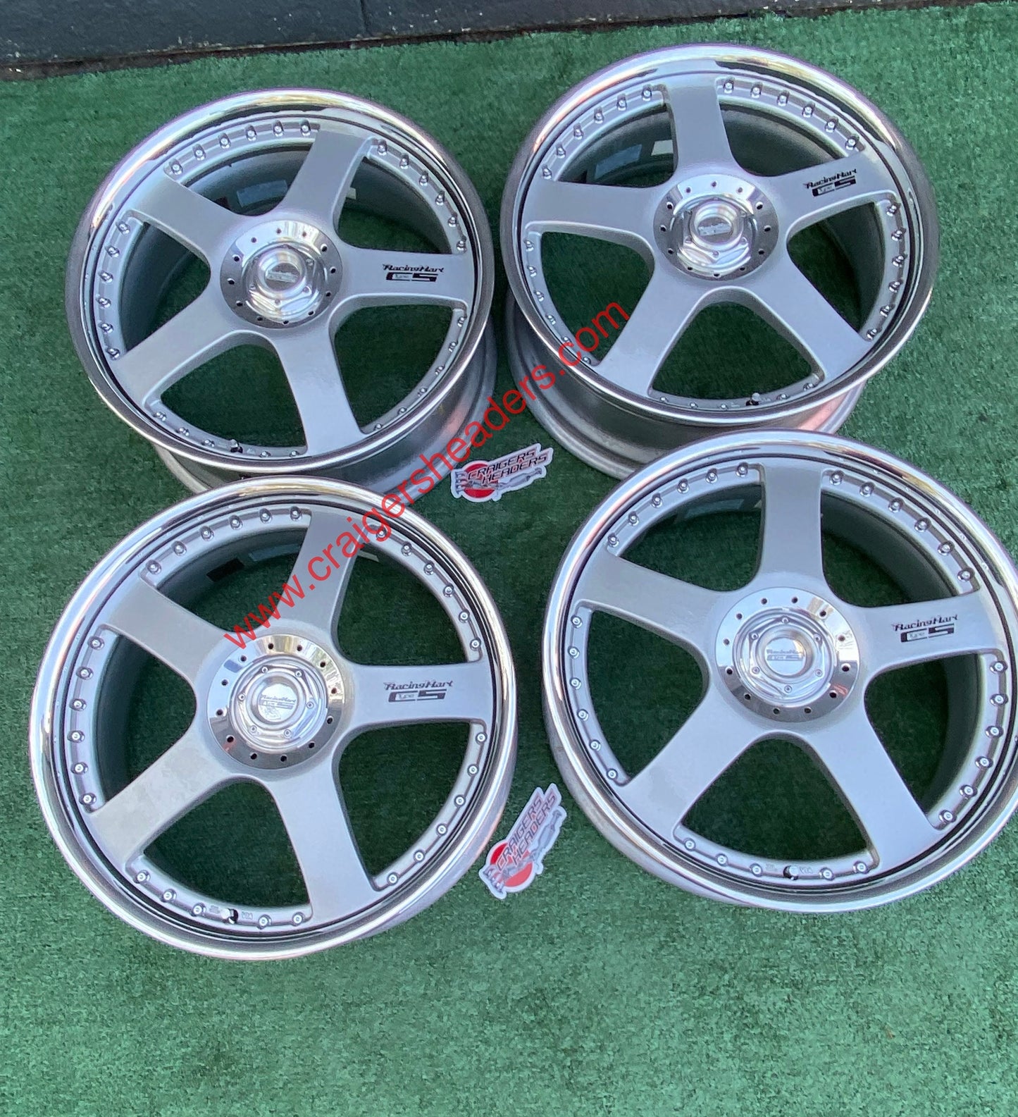 Racing Hart Type C5’s - 5x114 & 4x114 - 19 x 8” +50 Offset