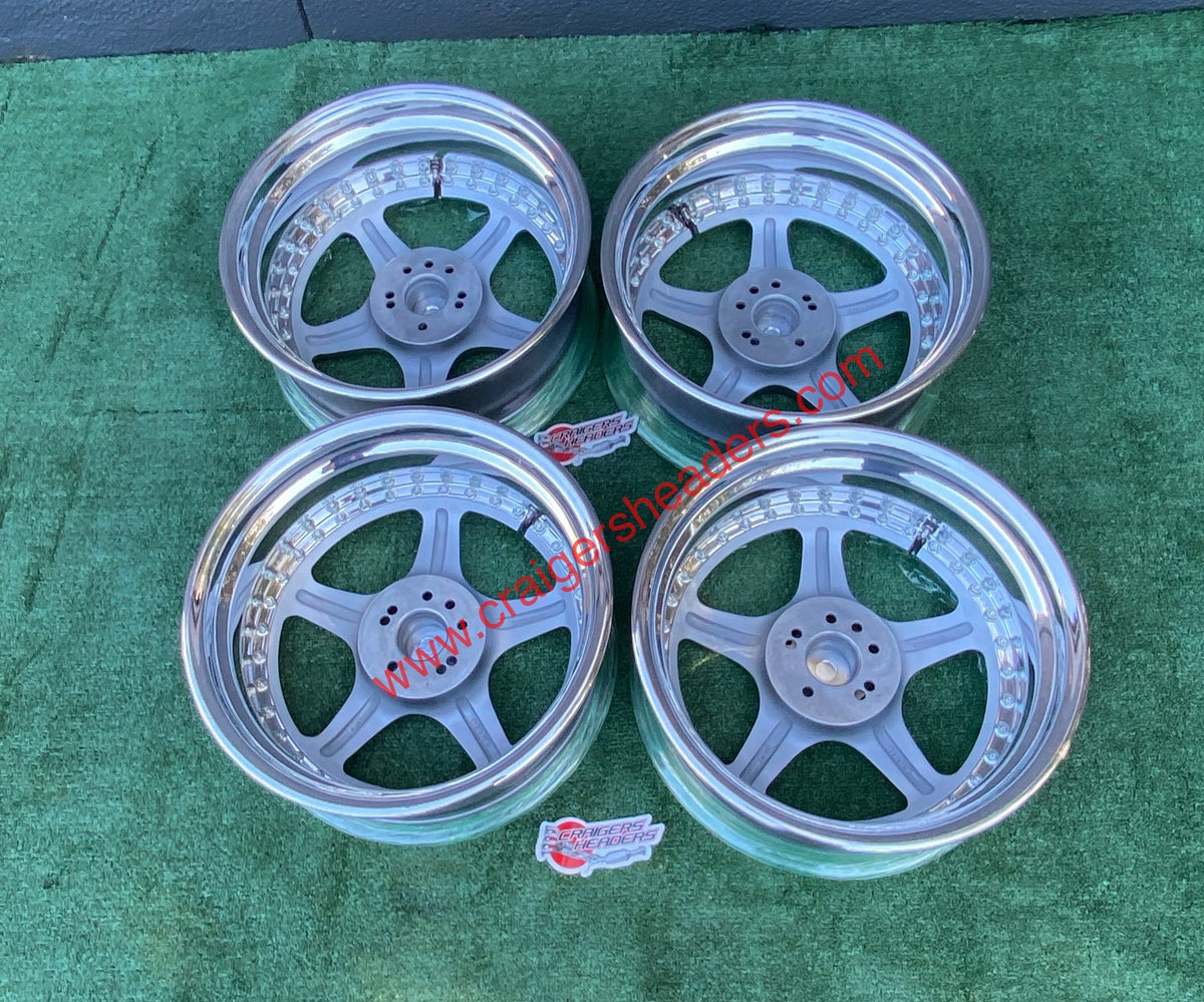 Racing Hart Tracer Type C’s - 5x100 & 4x100 - 17x7.5" +40 Offset