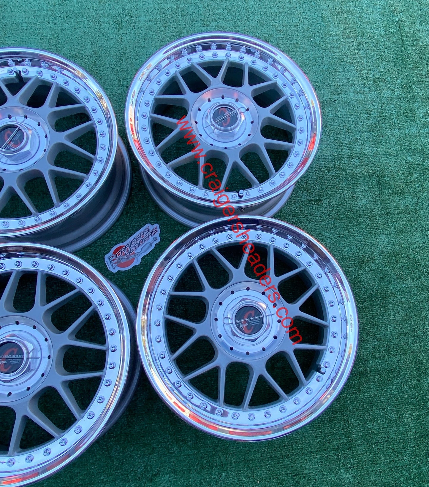 Racing Hart Type C’s - 4x114 & 5x114 - 16X7" +38 Offset