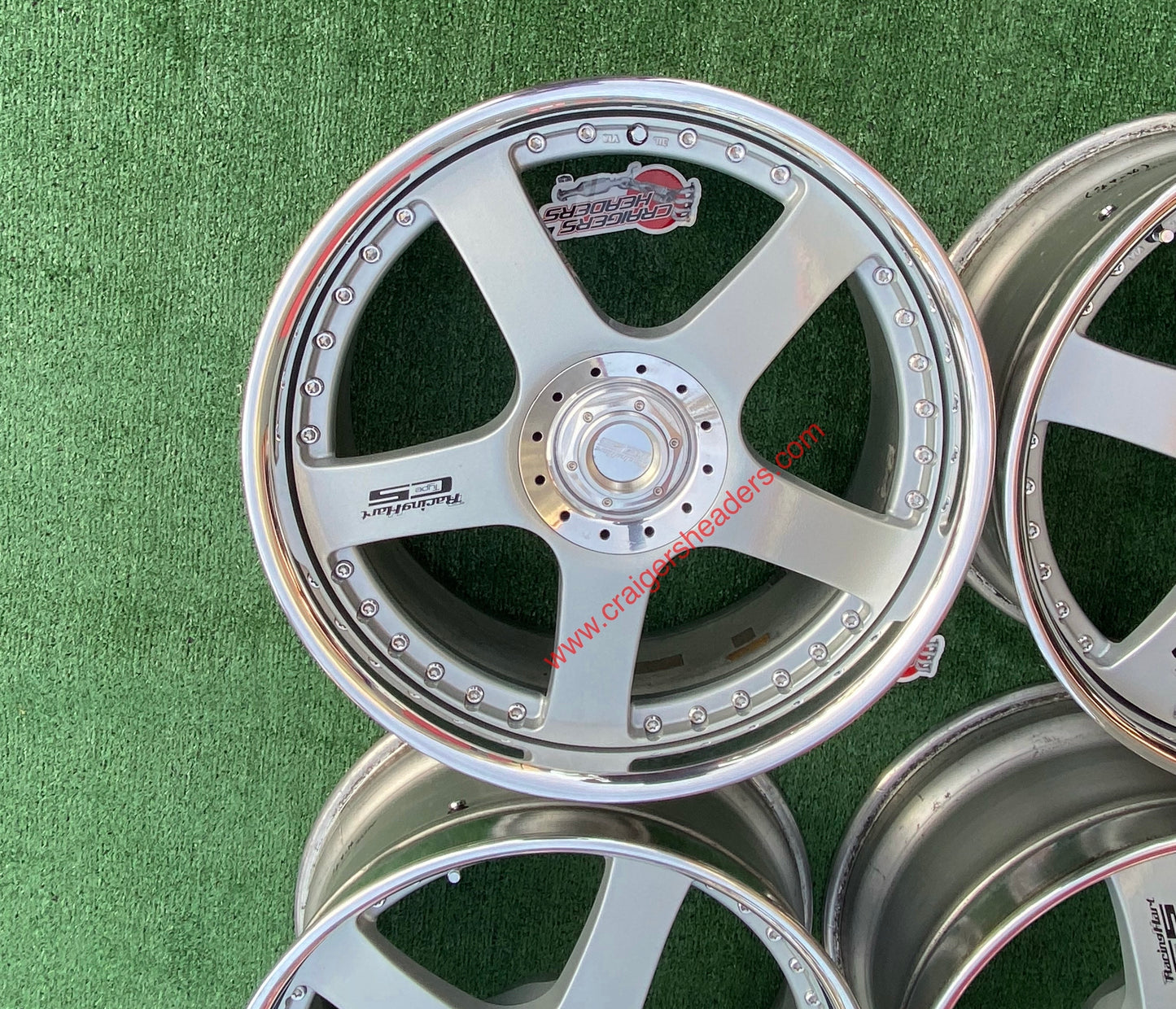 Racing Hart Type C5’s - 5x114 & 4x114 - 19 x 8.5” +38 Offset