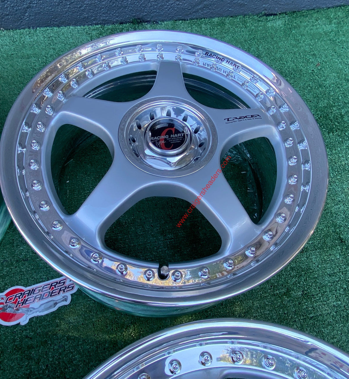 Racing Hart Tracer Type C’s - 5x100 & 4x100 - 17x7.5" +40 Offset