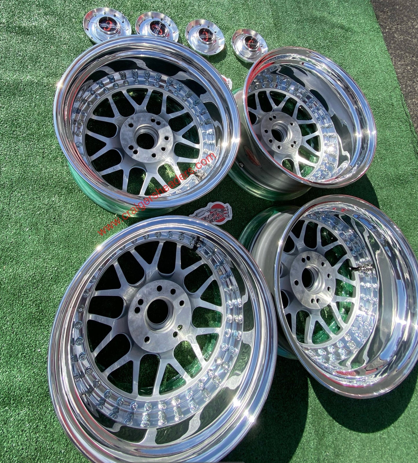 Racing Hart Type C’s - 4x114 & 5x114 - 16 x 8" +38 Offset