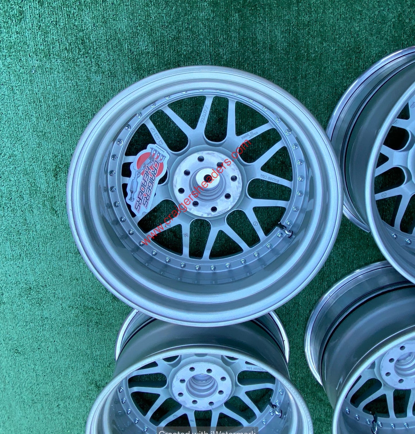 Racing Hart Type C2’s - 4x100 & 4x114 - 17X8.5" +22 Offset