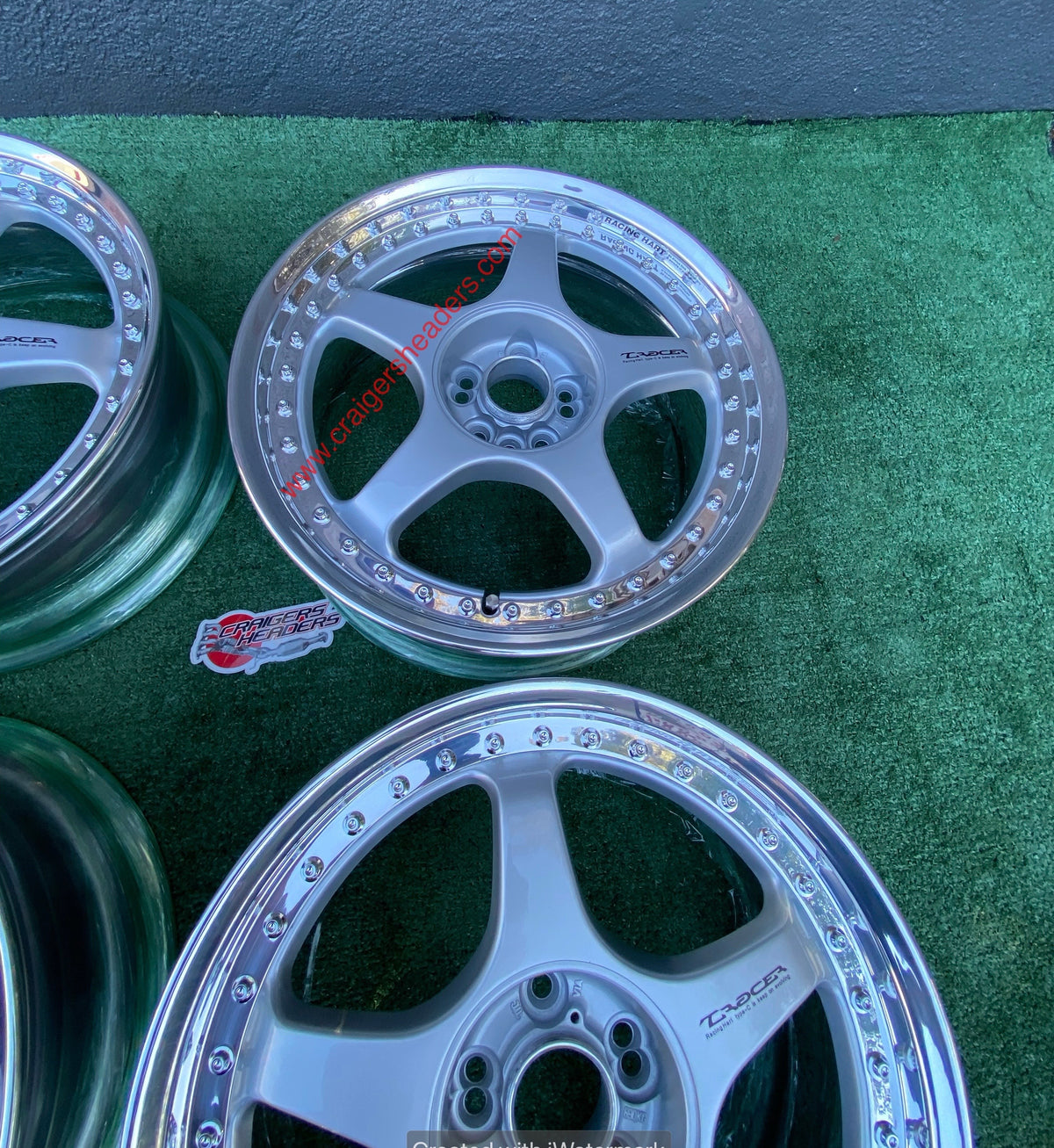 Racing Hart Tracer Type C’s - 5x100 & 4x100 - 17x7.5" +40 Offset