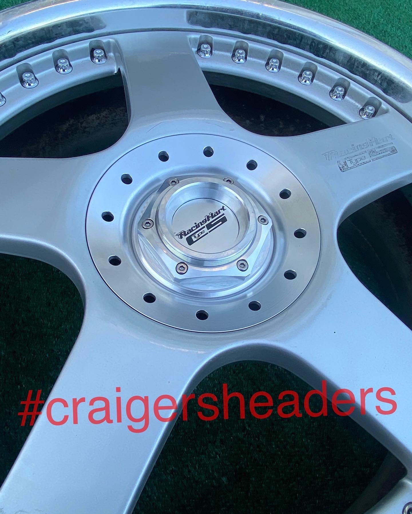 Racing Hart C5 Caps and Dishes