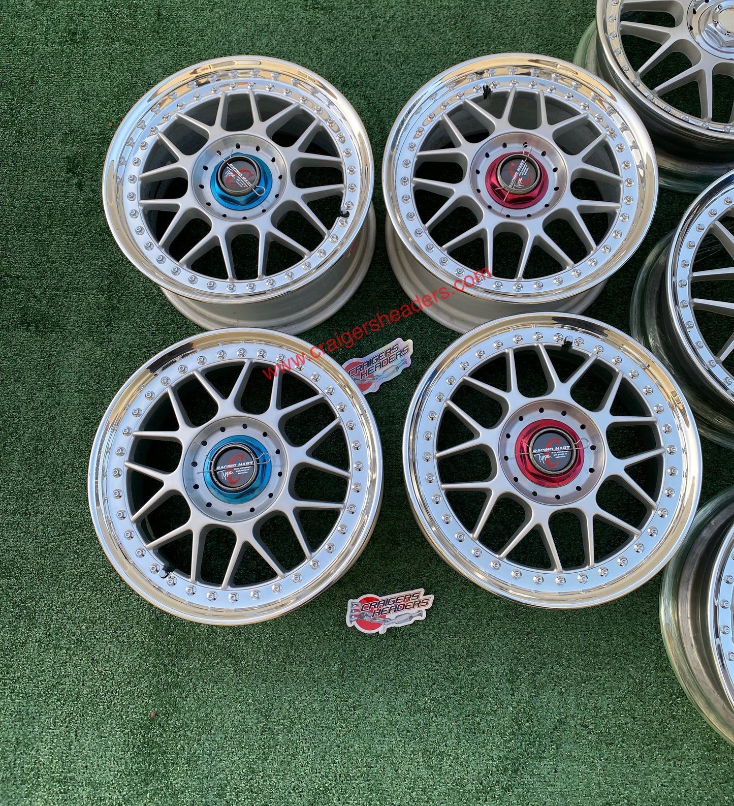 Racing Hart Type C’s - 5x114 - 16x7" and 16x8", +33 Offset
