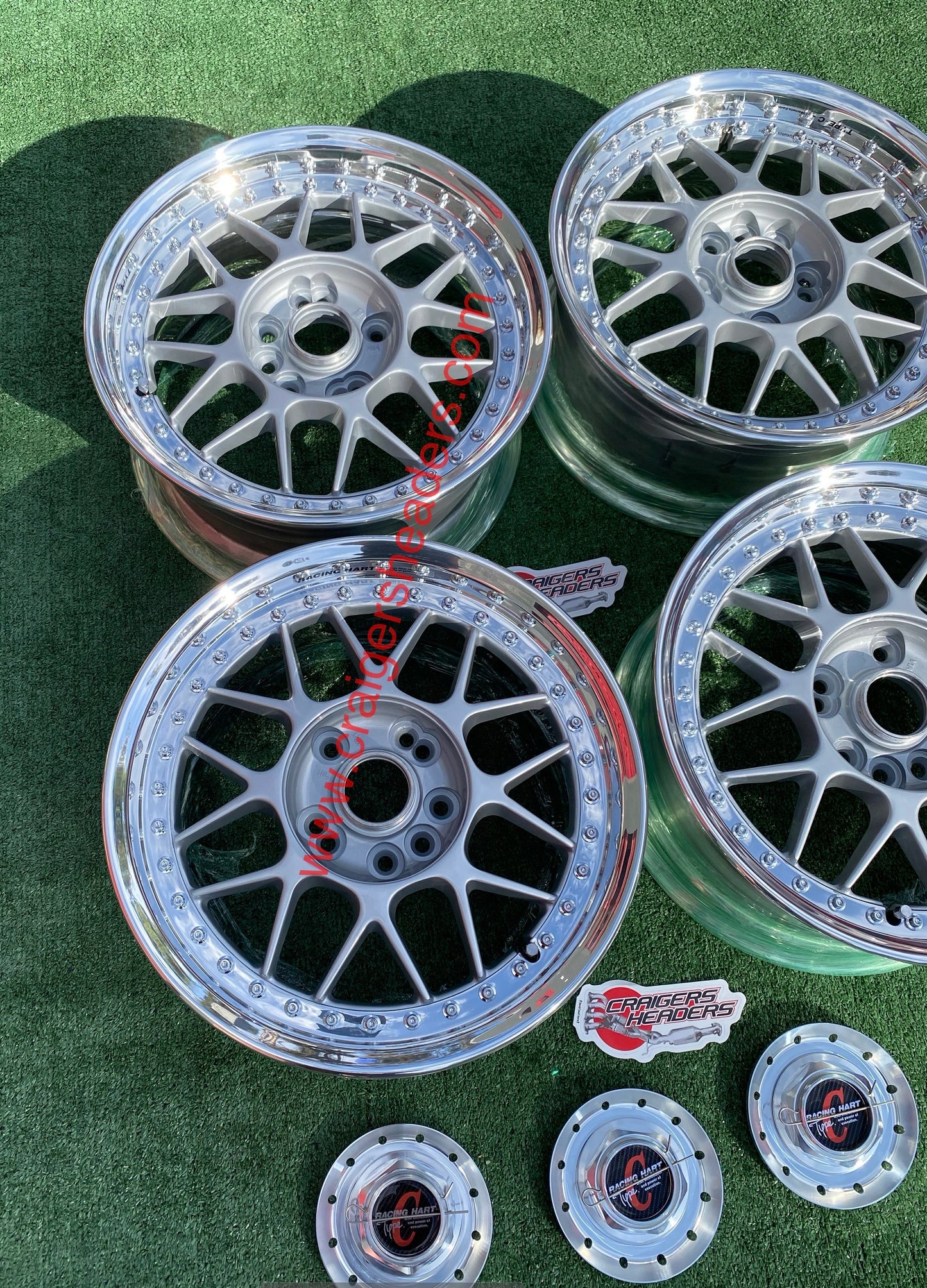 Racing Hart Type C’s - 4x114 & 5x114 - 16 x 8" +38 Offset