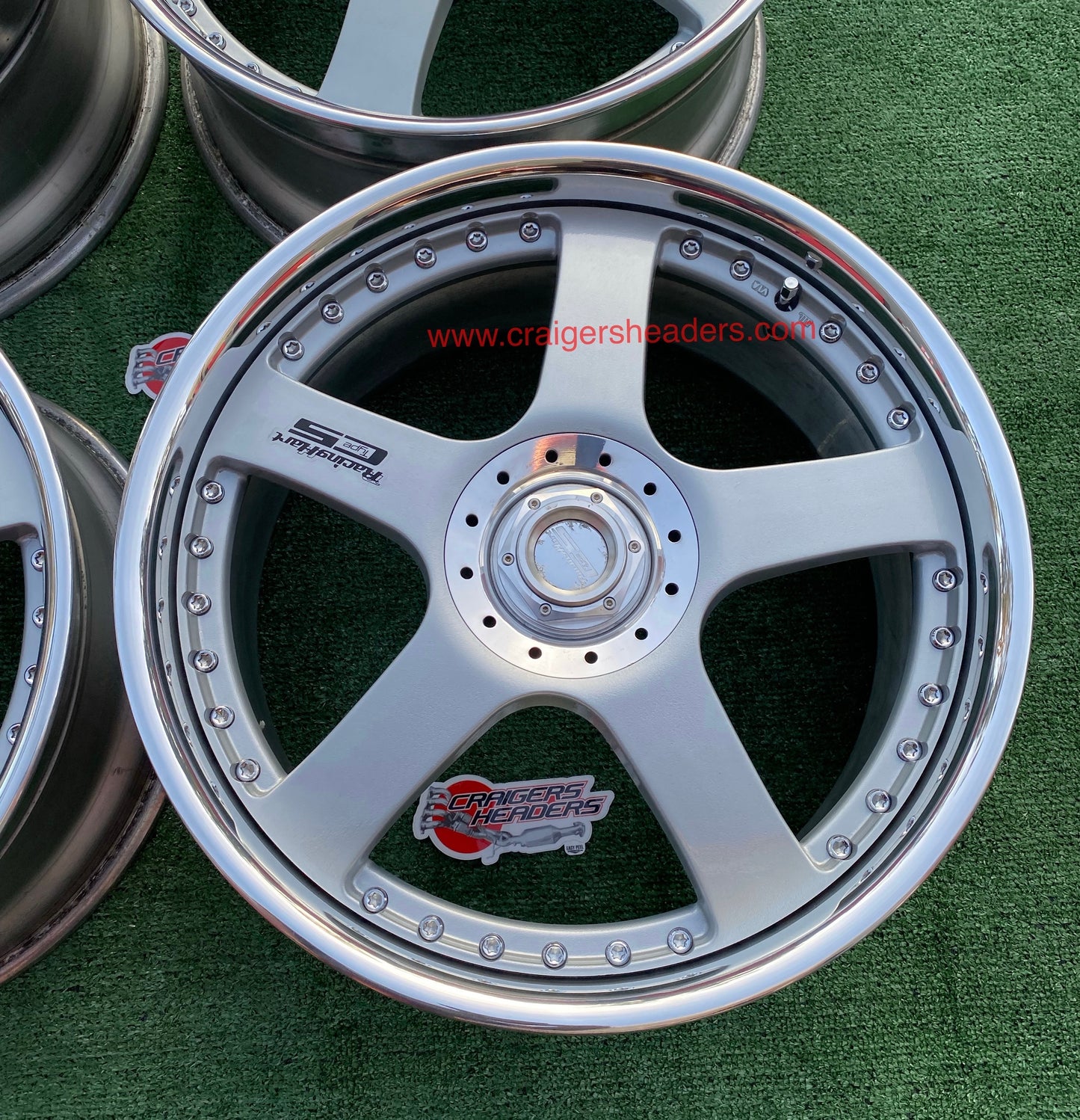 Racing Hart Type C5’s - 5x114 & 4x114 - 19 x 8.5” +38 Offset