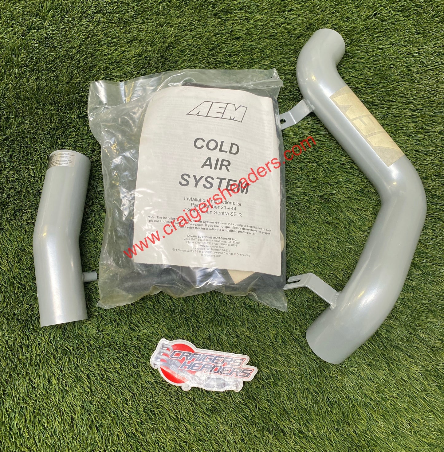 Sentra 93-94 SE-R Cold Air Intake - 21-444  (Missing Air Filter)
