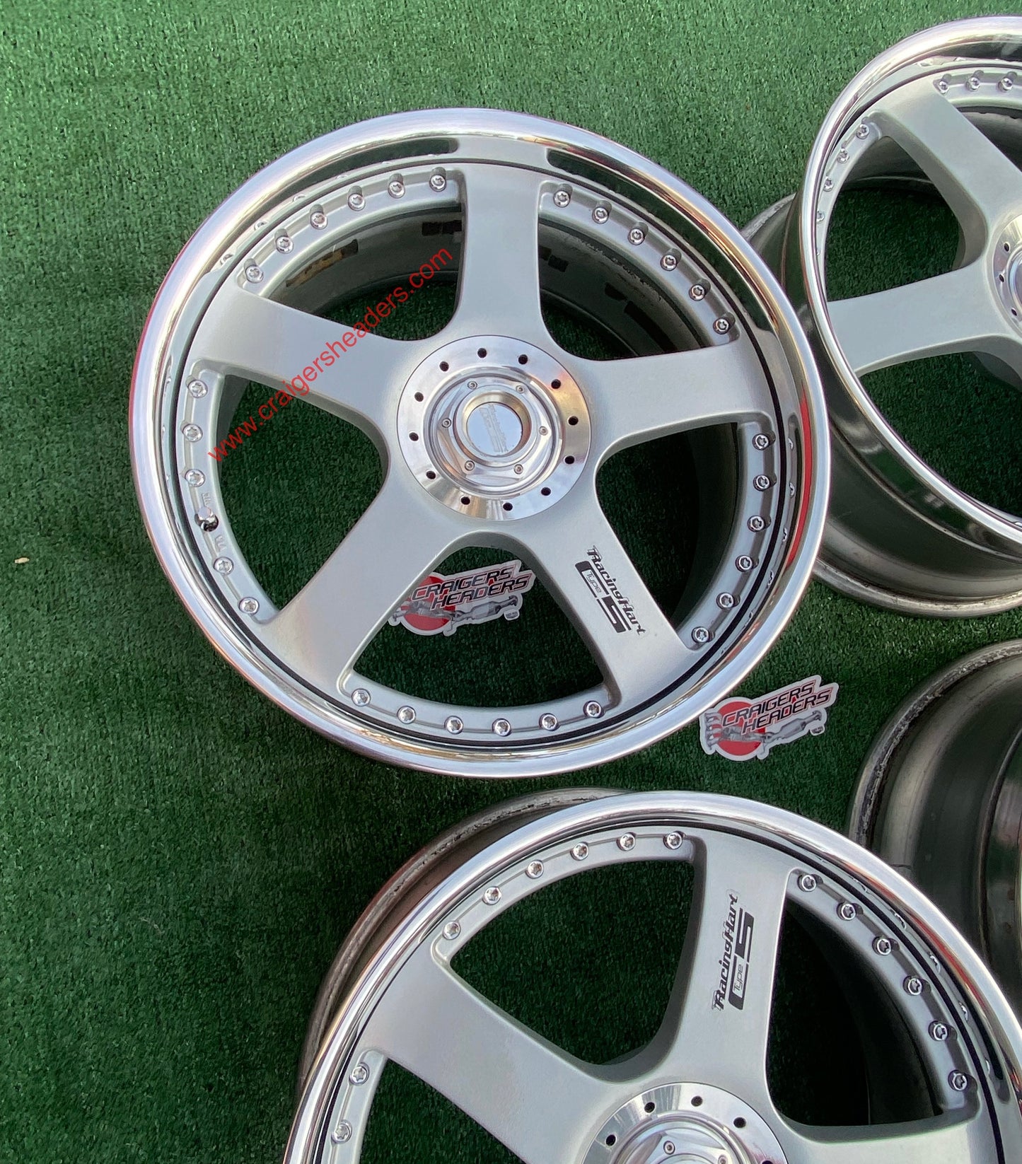Racing Hart Type C5’s - 5x114 & 4x114 - 19 x 8.5” +38 Offset