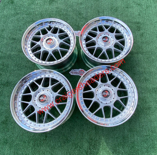 Racing Hart Type C’s - 4x114 & 5x114 - 16 x 8" +38 Offset
