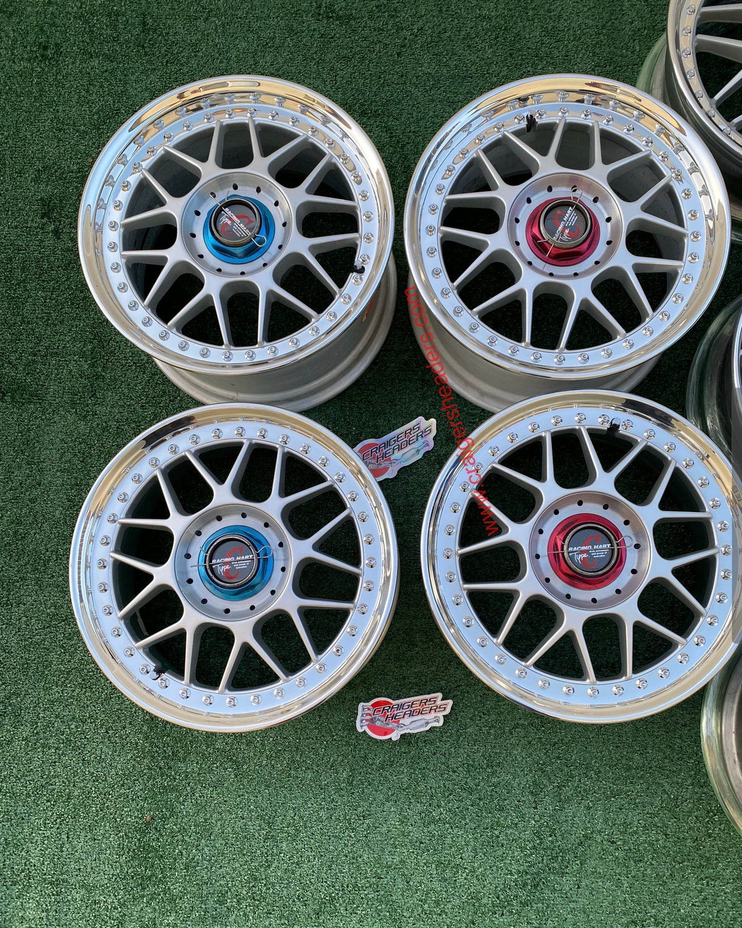 Racing Hart Type C’s - 5x114 - 16x7" and 16x8", +33 Offset