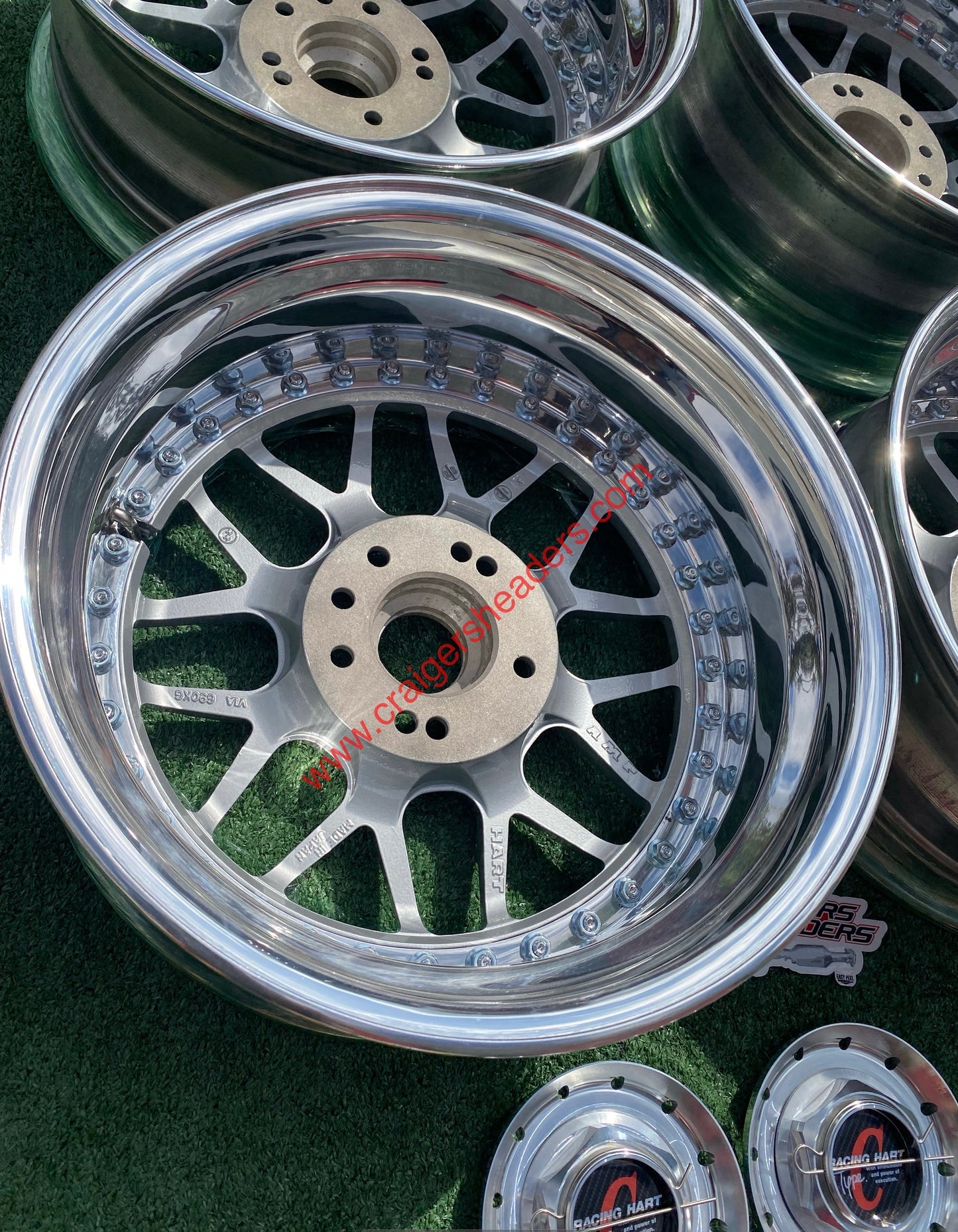 Racing Hart Type C’s - 4x114 & 5x114 - 16 x 6.5" +31 Offset