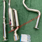 DC Sports Twin Canister Exhaust System - TCS 7021 - 99-00 Honda Civic