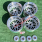 Racing Hart Type C’s - 4x114 & 5x114 - 16 x 8" +38 Offset
