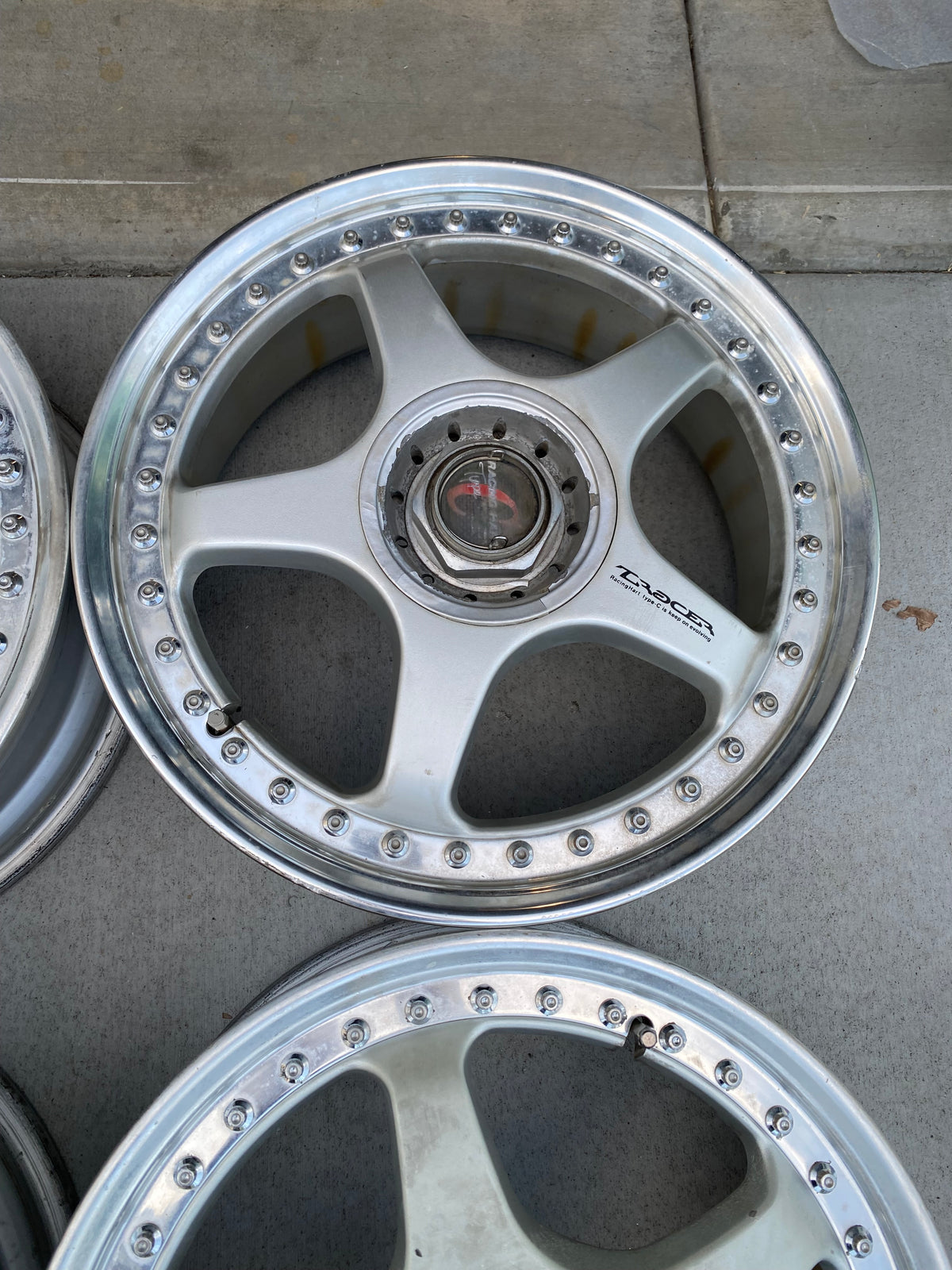 Racing Hart Tracer Type C’s - 5x100 & 4x100 - 17x7.5" +40 Offset