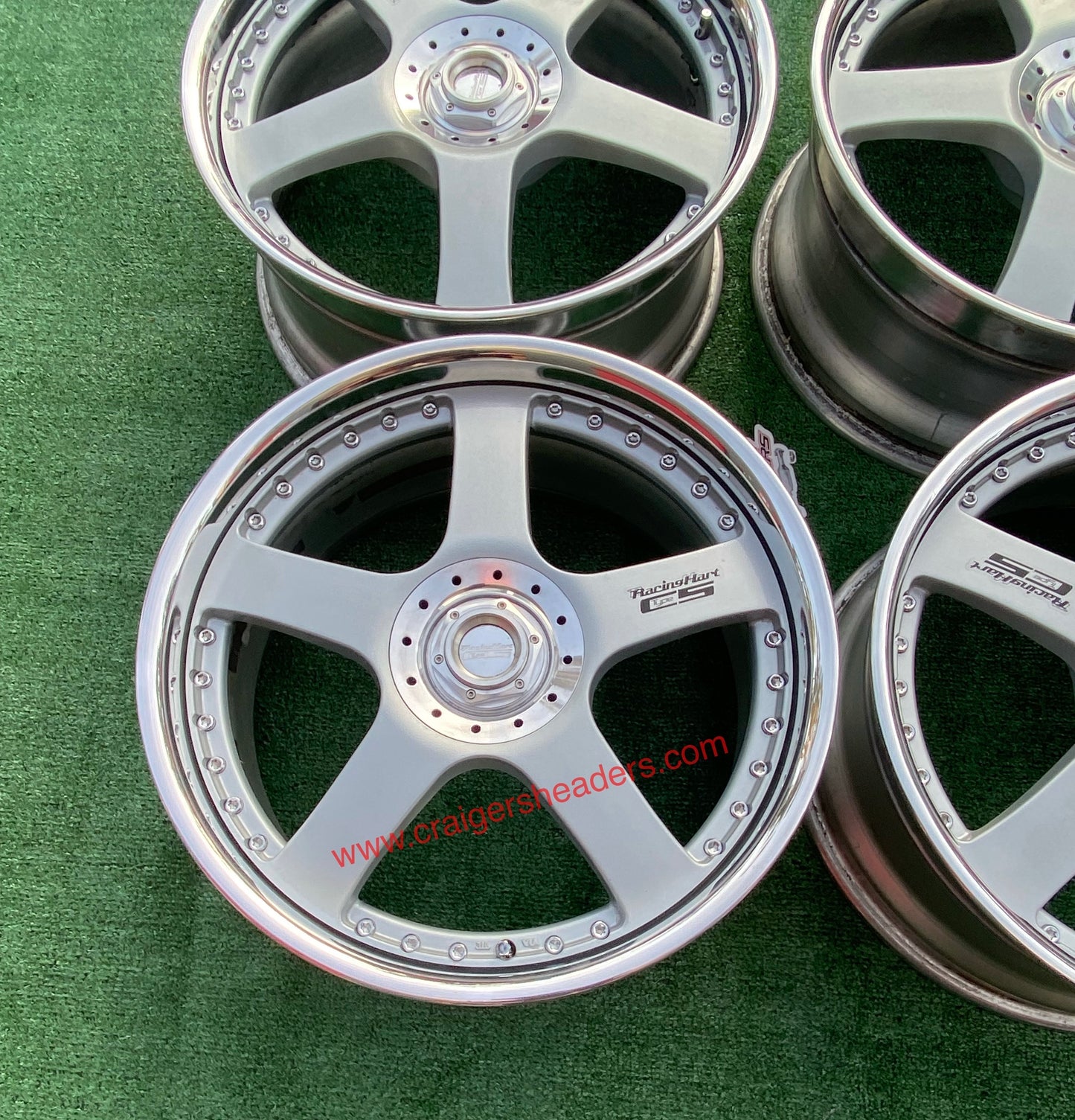 Racing Hart Type C5’s - 5x114 & 4x114 - 19 x 8.5” +38 Offset