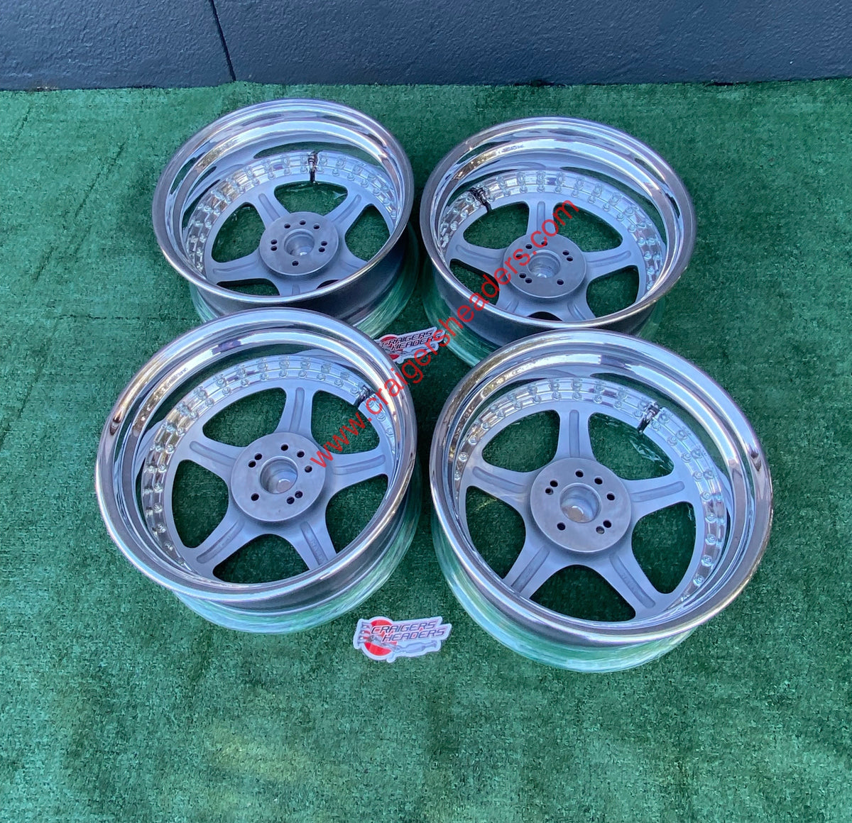 Racing Hart Tracer Type C’s - 5x100 & 4x100 - 17x7.5" +40 Offset
