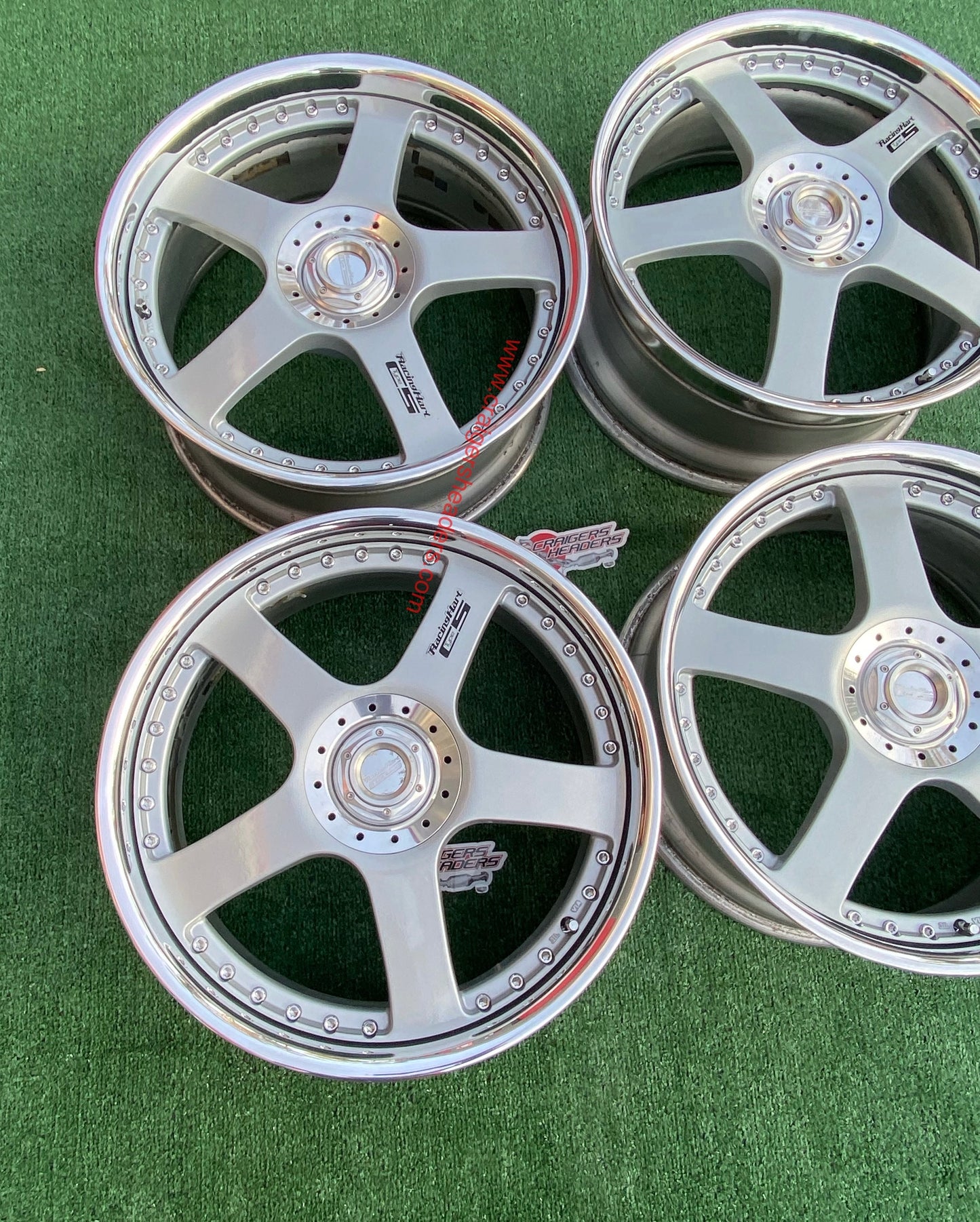Racing Hart Type C5’s - 5x114 & 4x114 - 19 x 8.5” +38 Offset