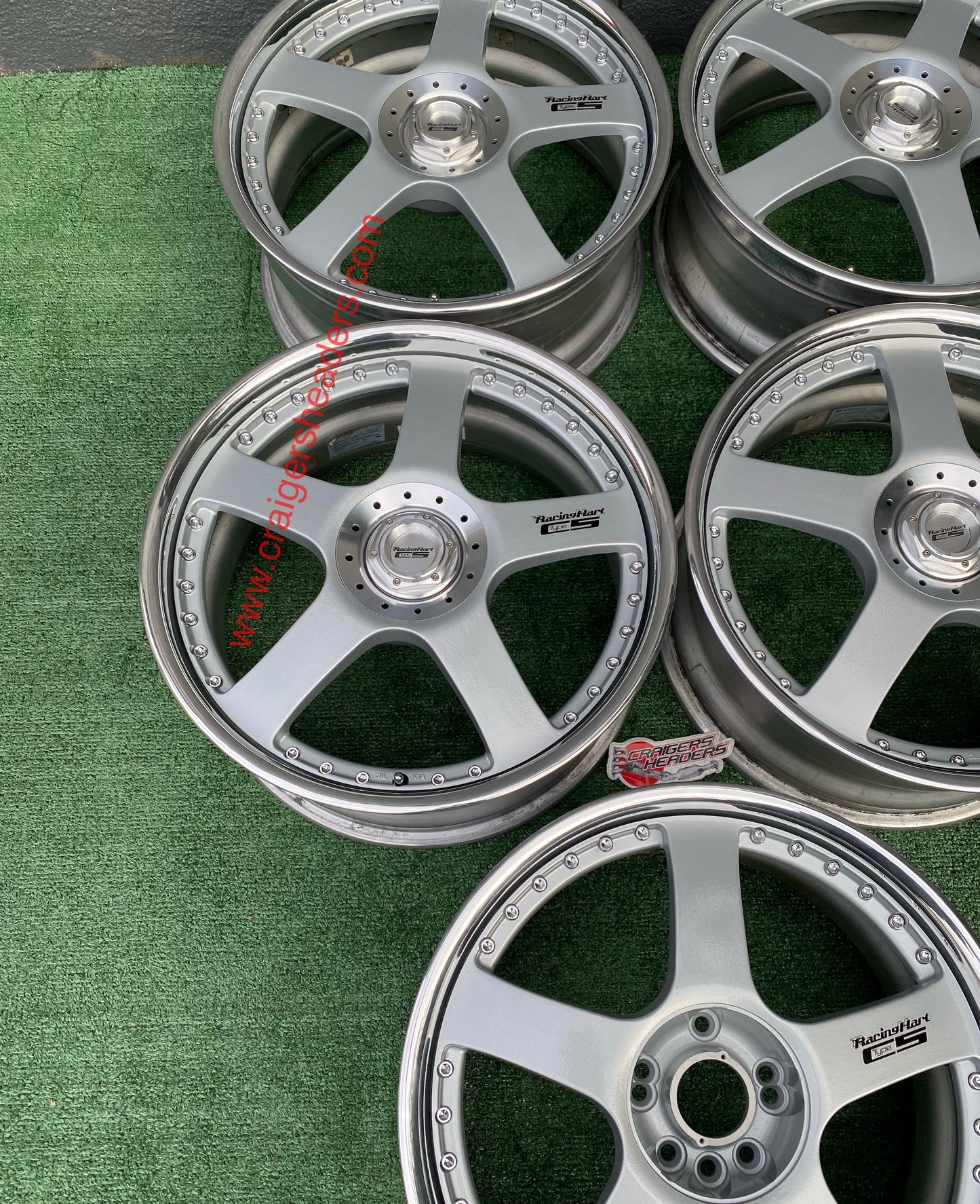 Racing Hart Type C5’s - 5x114 & 4x114 - 19 x 8.5” +45 Offset