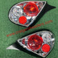 2000-2001 Dodge Neon Sonar Rear Tail Brake Lights Lamps - Clear - Altezza