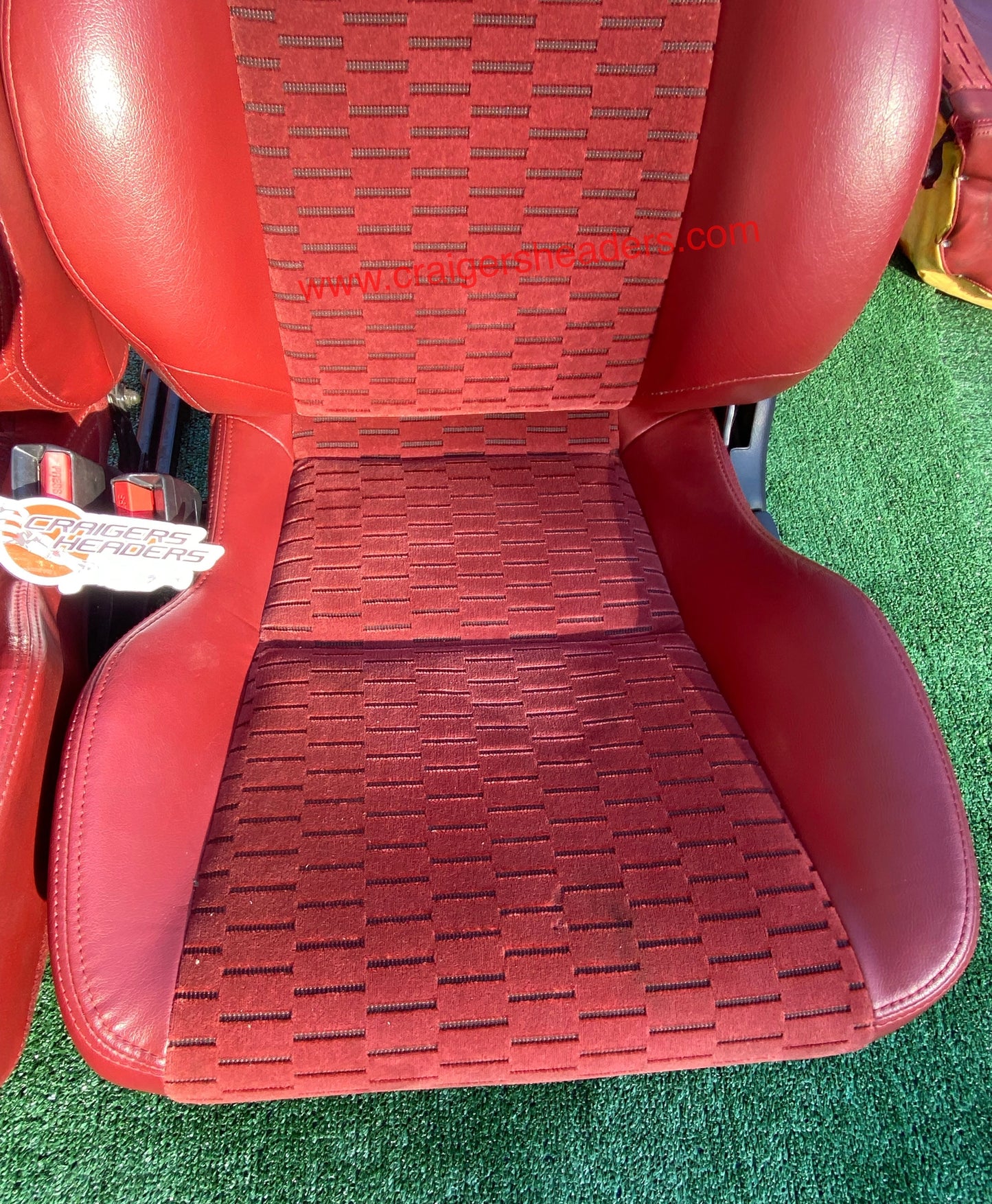 Honda Prelude 97-01 Blood Red Interior - Prelude Type SI-R