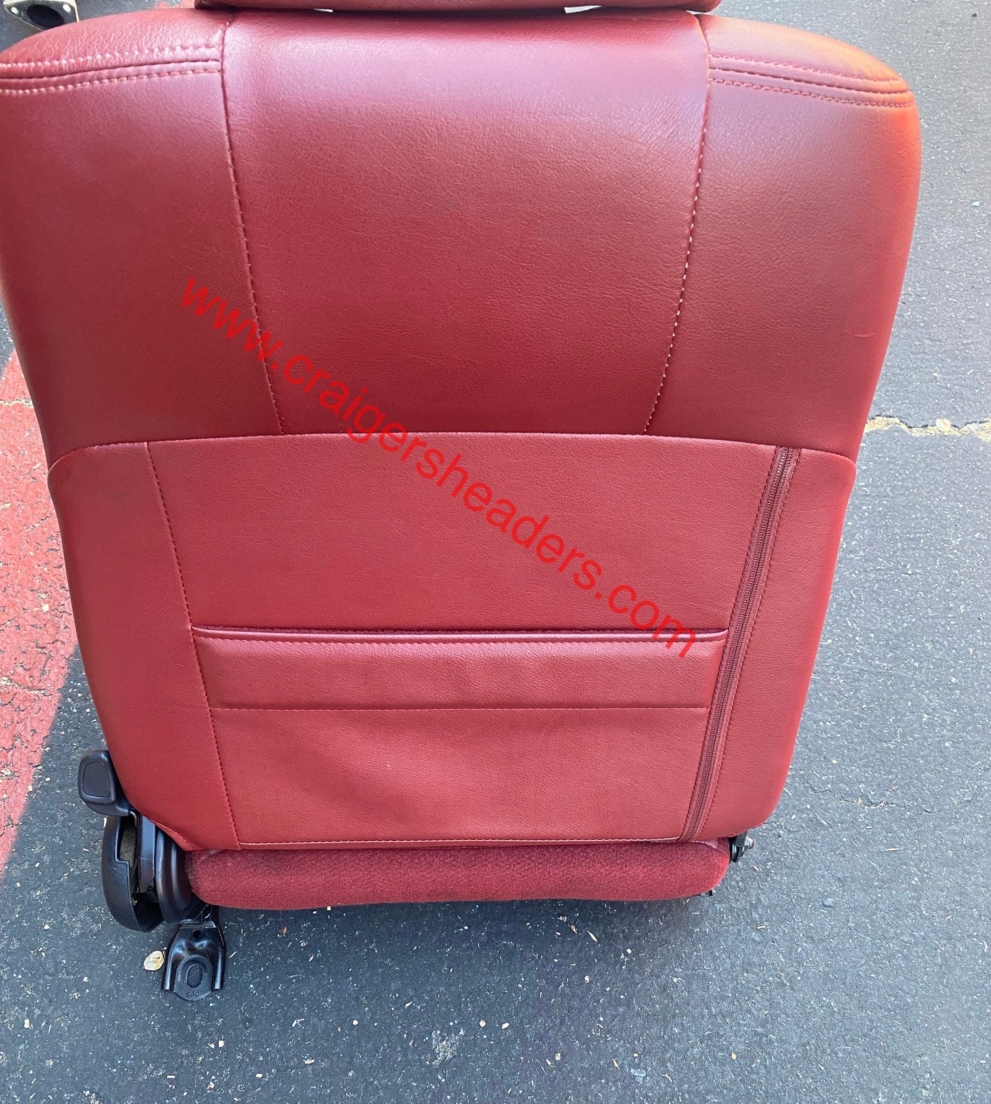 Honda Prelude 97-01 Blood Red Interior - Prelude Type SI-R