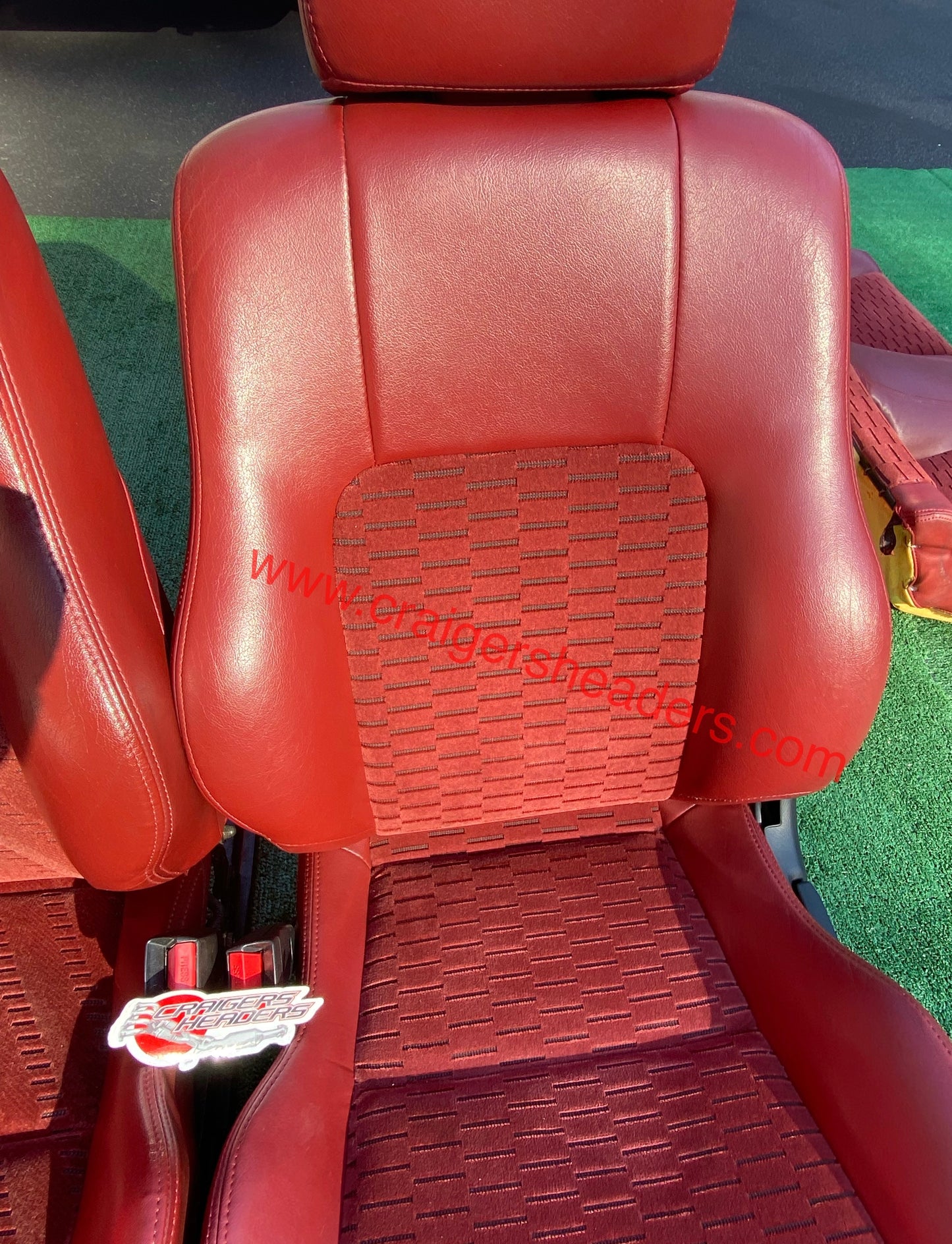 Honda Prelude 97-01 Blood Red Interior - Prelude Type SI-R
