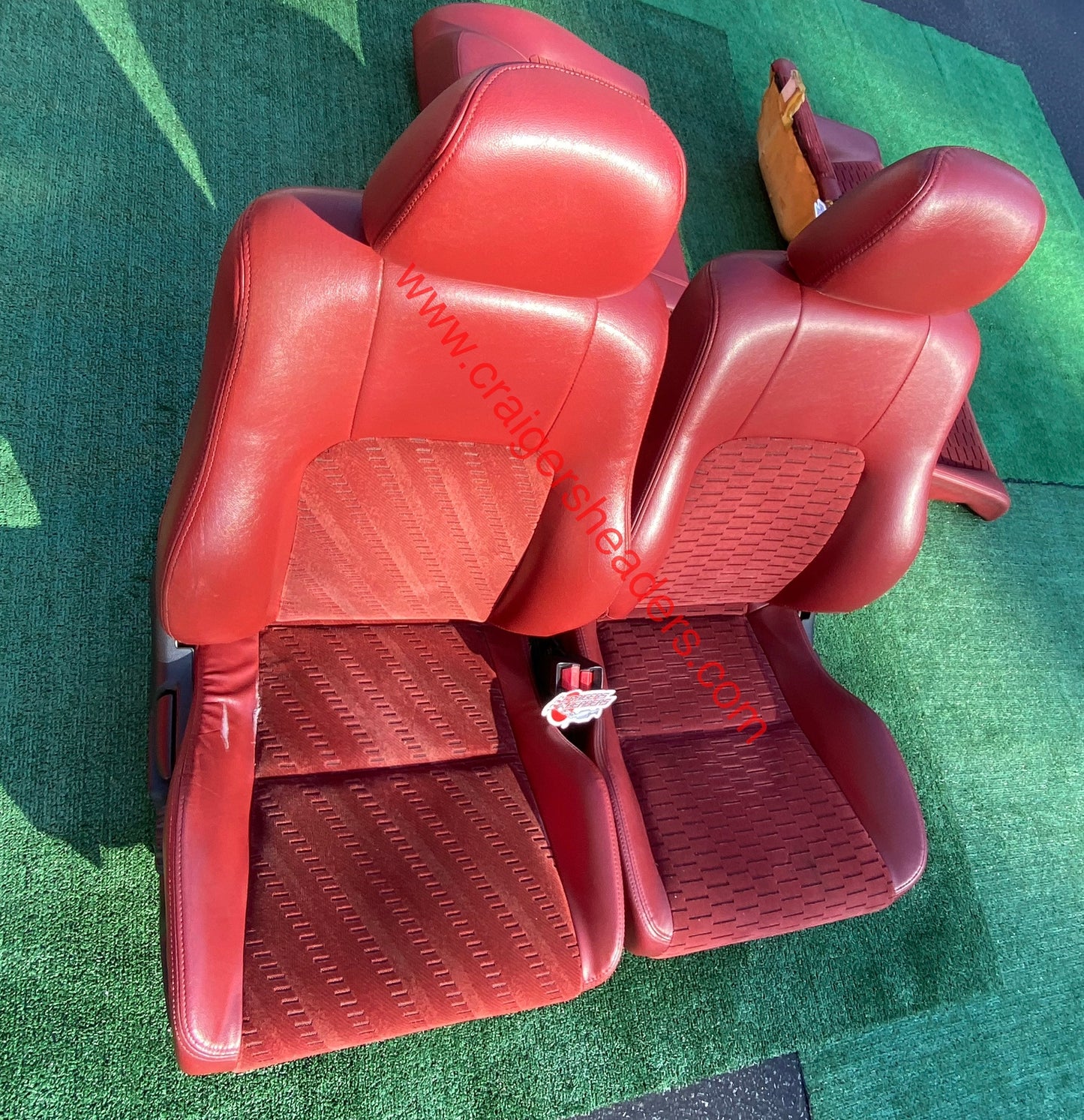 Honda Prelude 97-01 Blood Red Interior - Prelude Type SI-R
