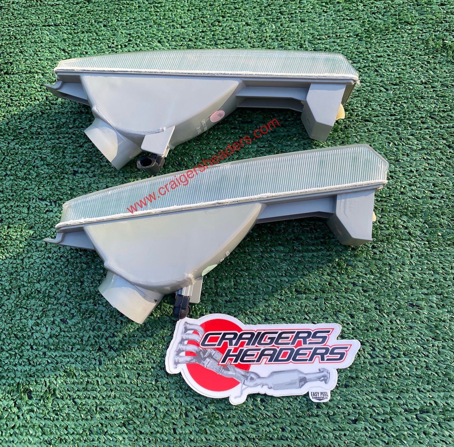 1990-1991 Honda Accord Clear Bumper Lights