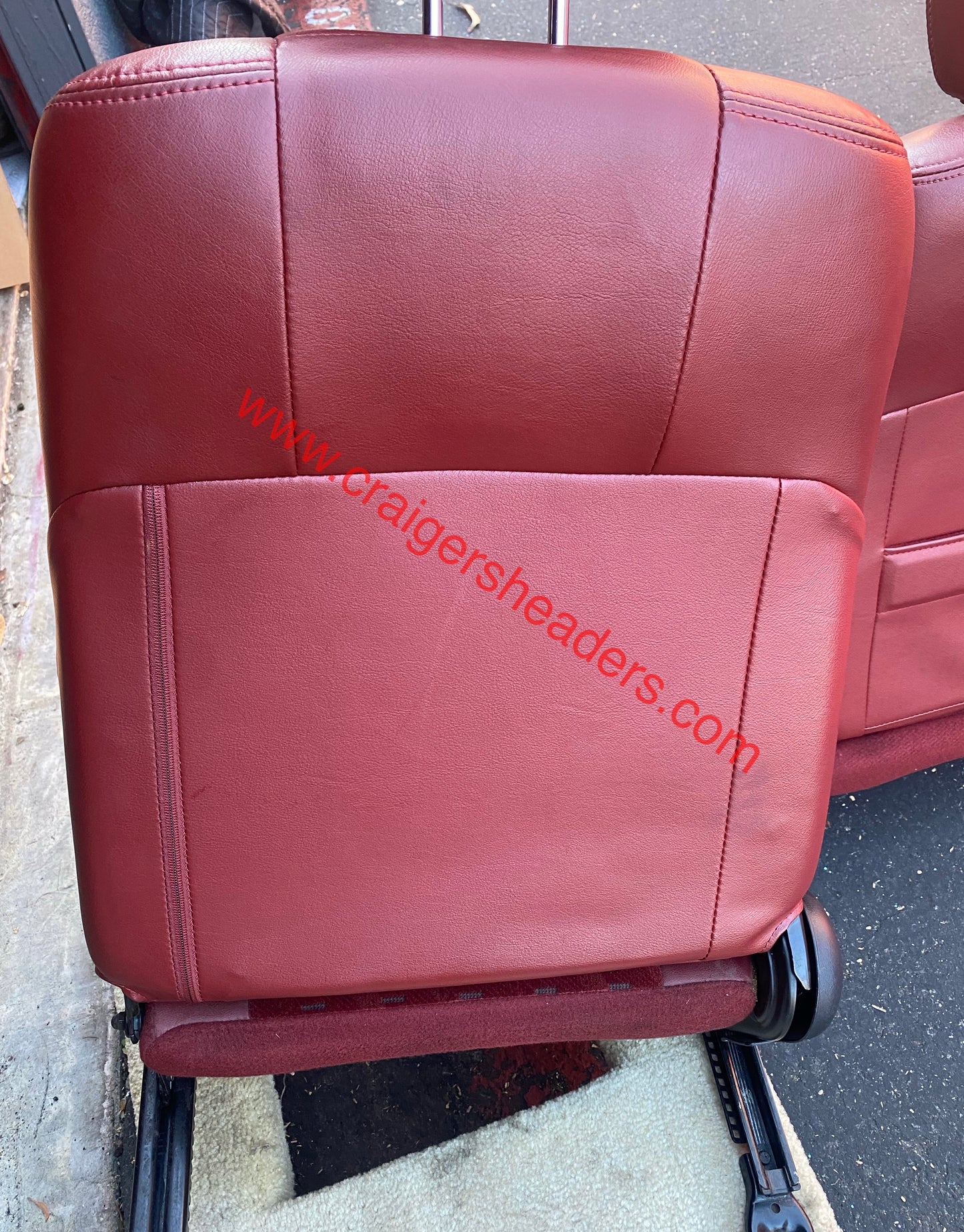 Honda Prelude 97-01 Blood Red Interior - Prelude Type SI-R
