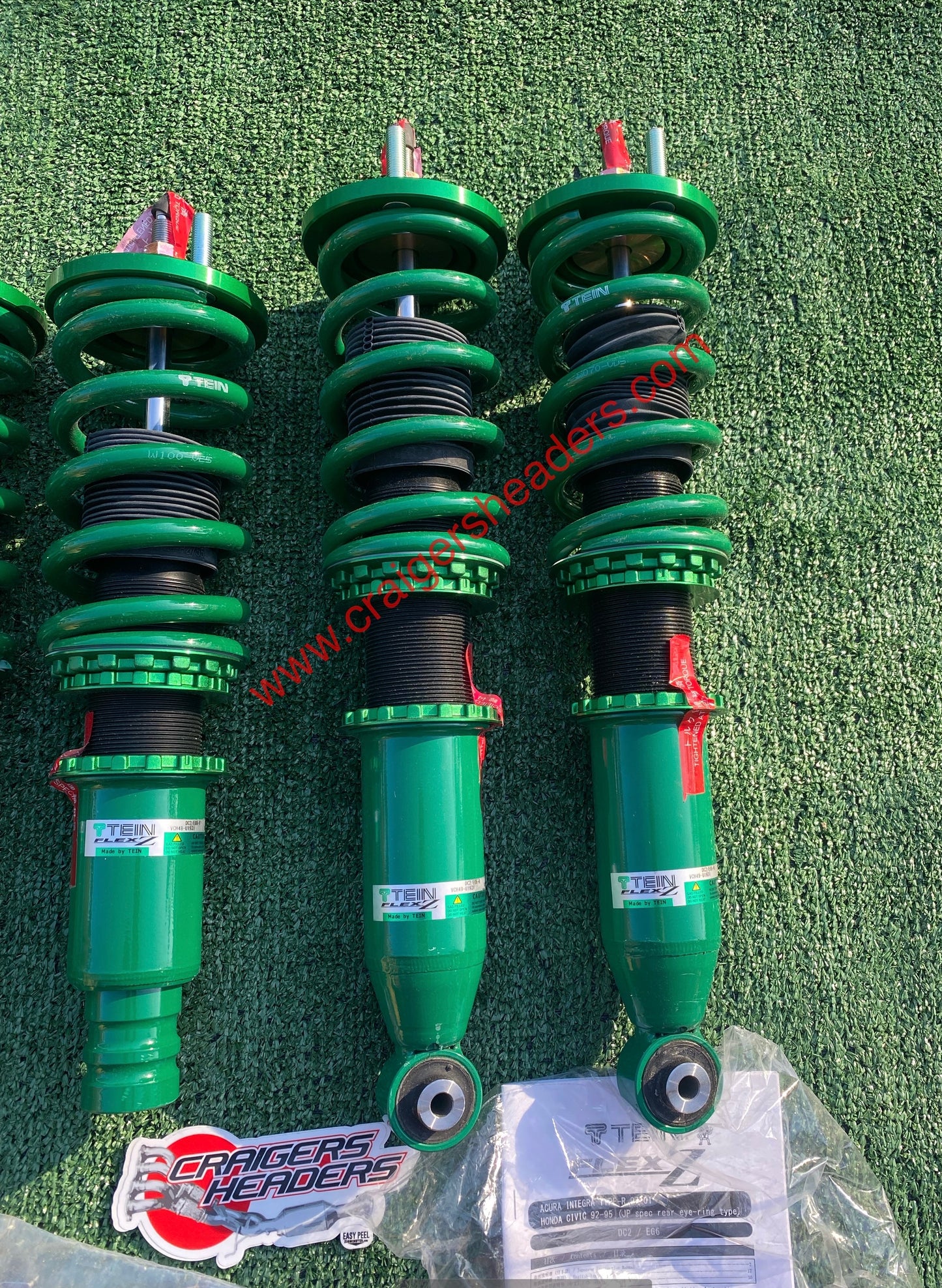 TEIN Flex Z Coilovers Acura Integra Type-R (97-01) VSH48-CUSS1