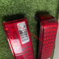 Ford MUStang 87-93 LED Tail Lights Red Clear ALT-ON-FM87-LED-RC - SPYDER