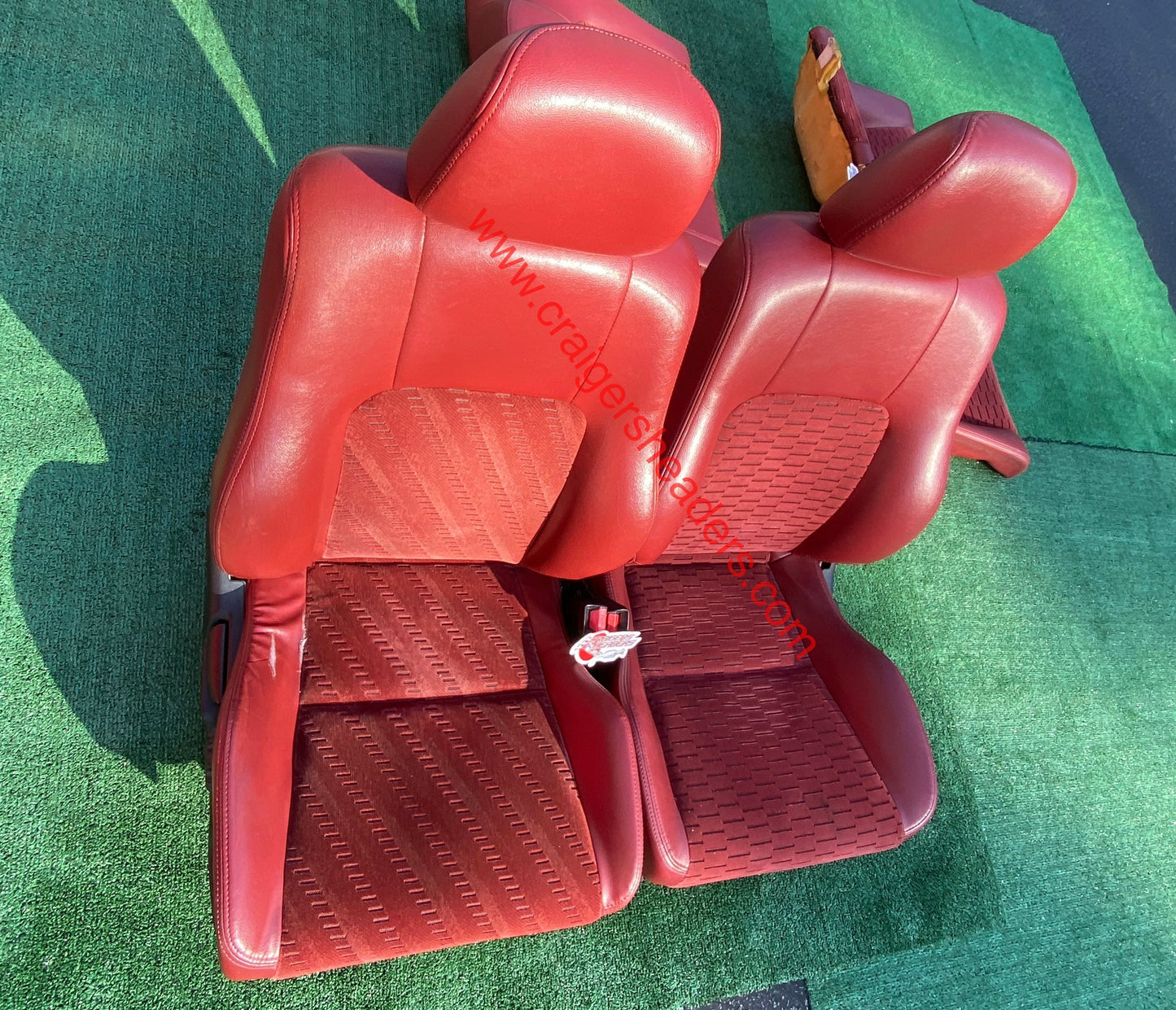 Honda Prelude 97-01 Blood Red Interior - Prelude Type SI-R