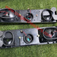 Ford MUStang 87-93 LED Tail Lights Red Clear ALT-ON-FM87-LED-RC - SPYDER