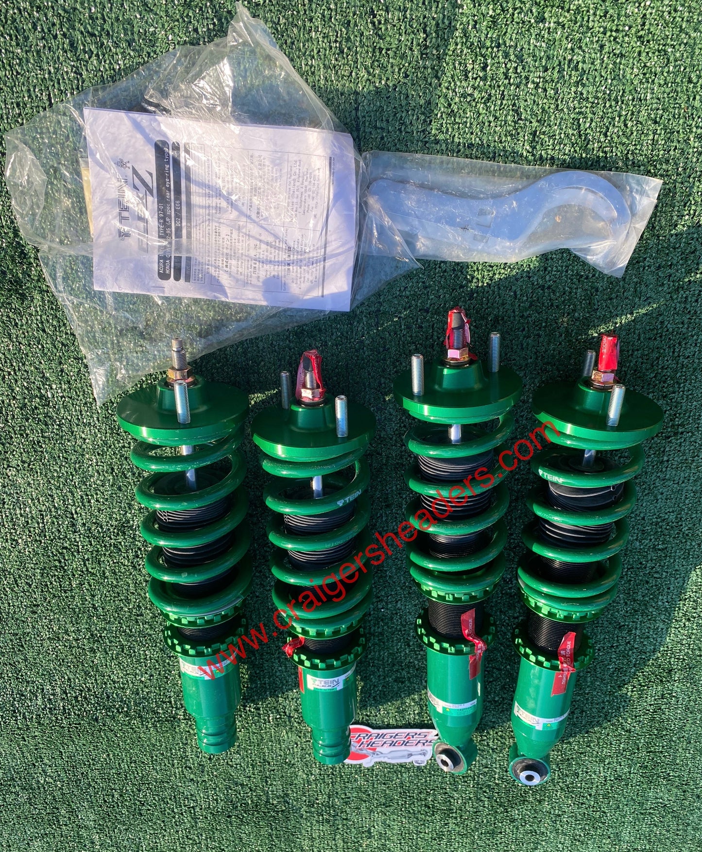 TEIN Flex Z Coilovers Acura Integra Type-R (97-01) VSH48-CUSS1
