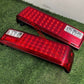 Ford MUStang 87-93 LED Tail Lights Red Clear ALT-ON-FM87-LED-RC - SPYDER