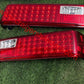 Ford MUStang 87-93 LED Tail Lights Red Clear ALT-ON-FM87-LED-RC - SPYDER
