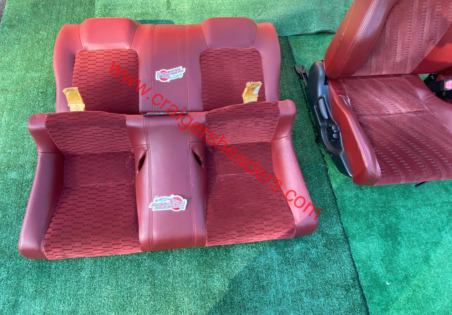Honda Prelude 97-01 Blood Red Interior - Prelude Type SI-R