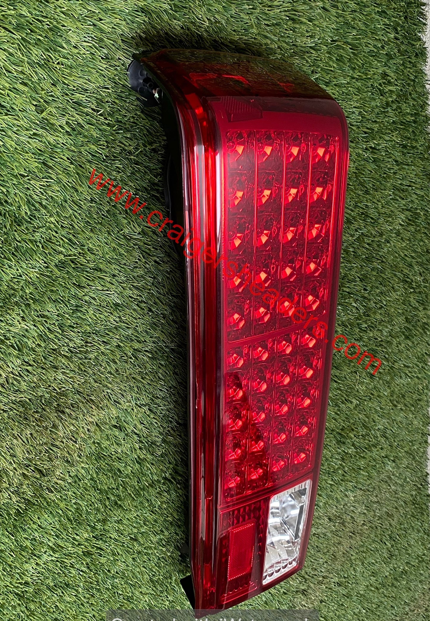Ford MUStang 87-93 LED Tail Lights Red Clear ALT-ON-FM87-LED-RC - SPYDER